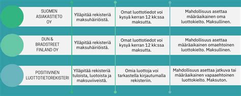 luottotietoraportti|Luottotietojen tarkastaminen